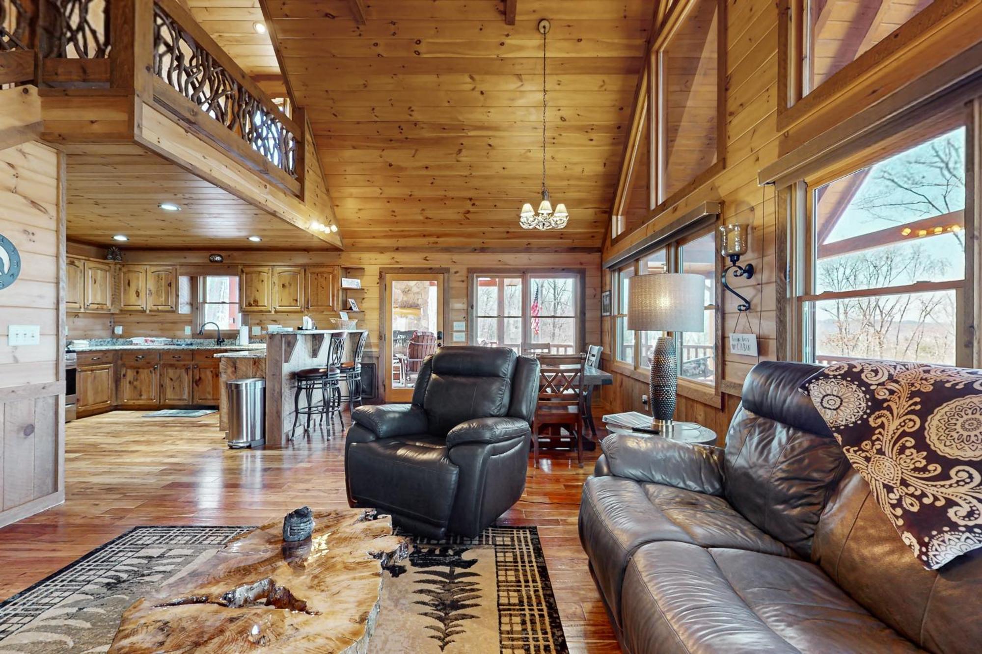 Bougie Bear Cabin Morganton المظهر الخارجي الصورة