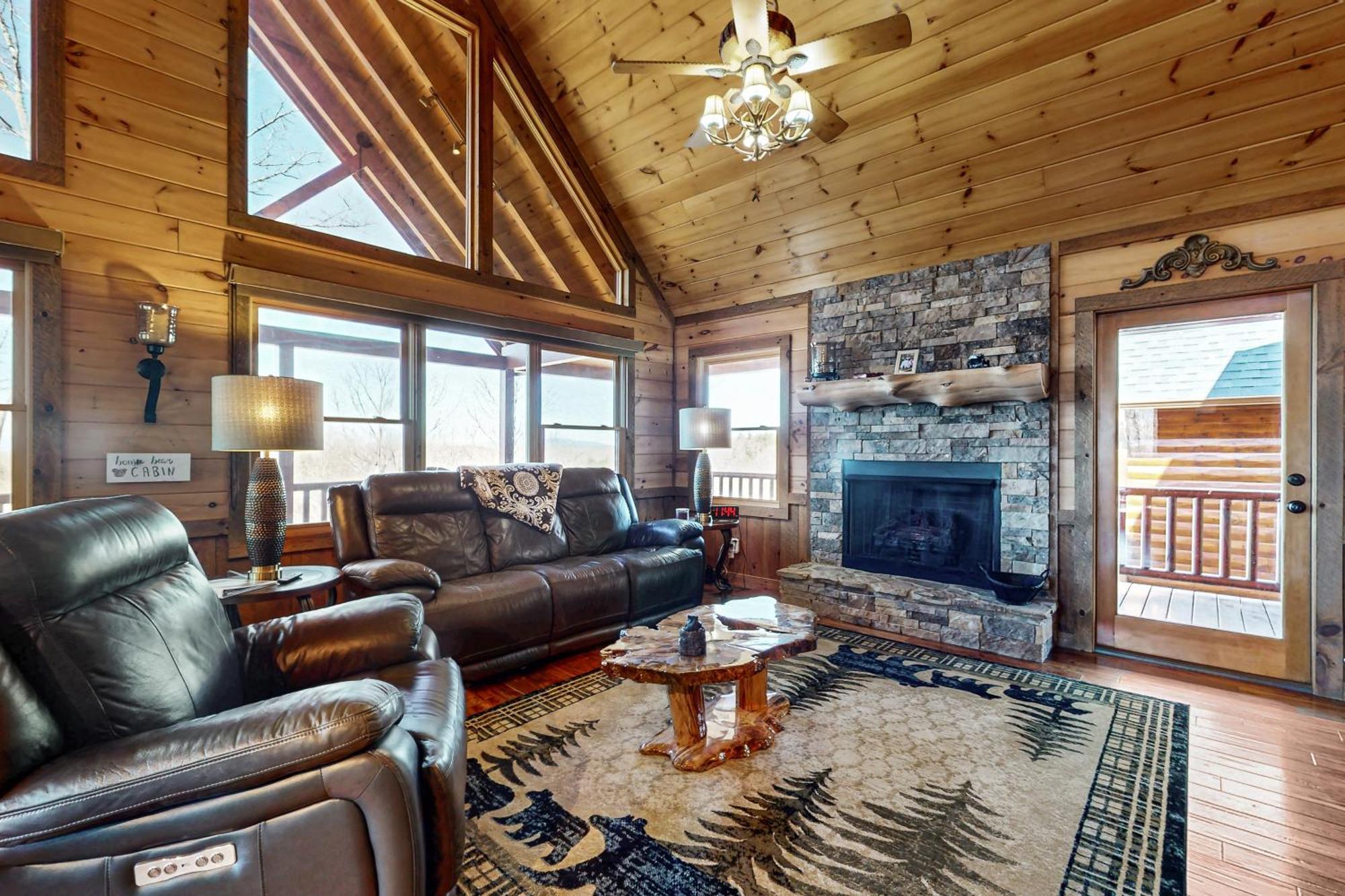 Bougie Bear Cabin Morganton المظهر الخارجي الصورة