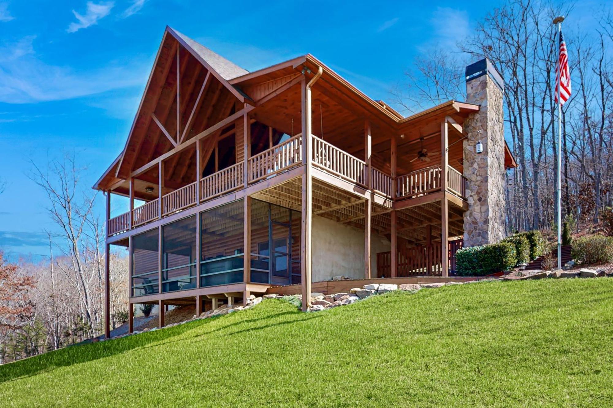 Bougie Bear Cabin Morganton المظهر الخارجي الصورة