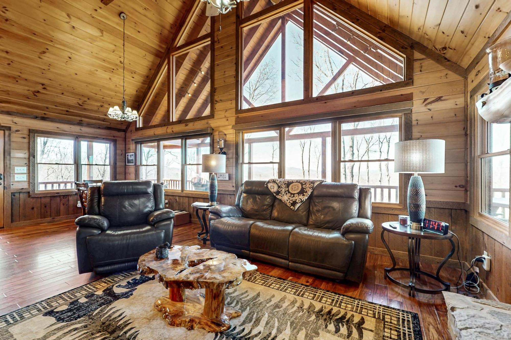 Bougie Bear Cabin Morganton المظهر الخارجي الصورة